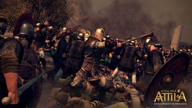 Total War Attila -קרב
