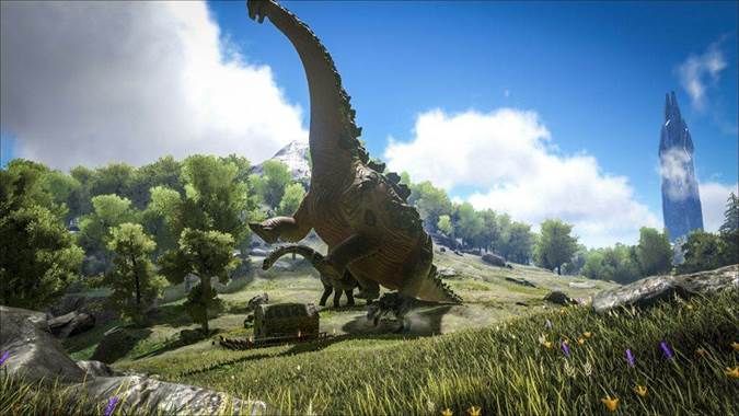 ARK Survival Evolved TITANO