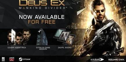 Deus Ex Mankind Divided Preorder DLC