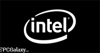 Intel Logo Black and White