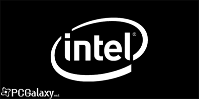 Intel Logo Black and White