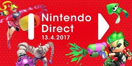 Nintendo Direct on April 13 EU