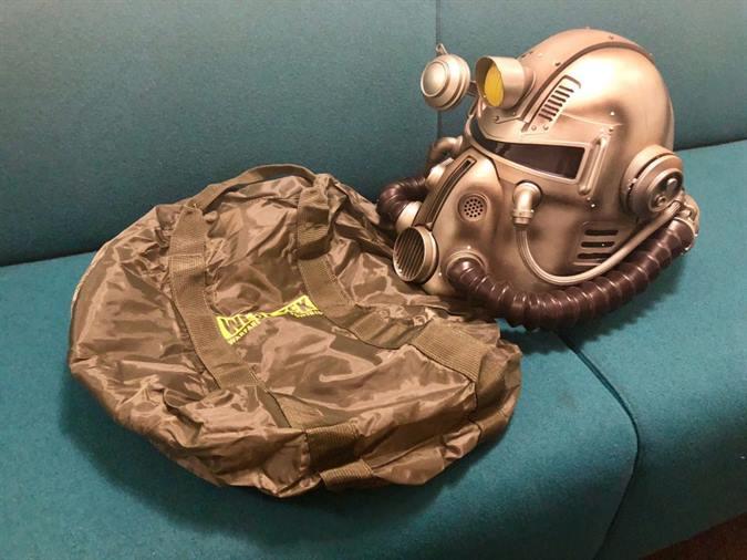 fallout 76 power armor edition nylon bag