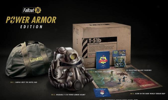 fallout 76 power armor edition nylon bag