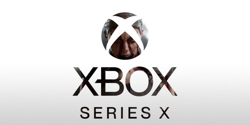 Xbox Series X logo with lunch game 