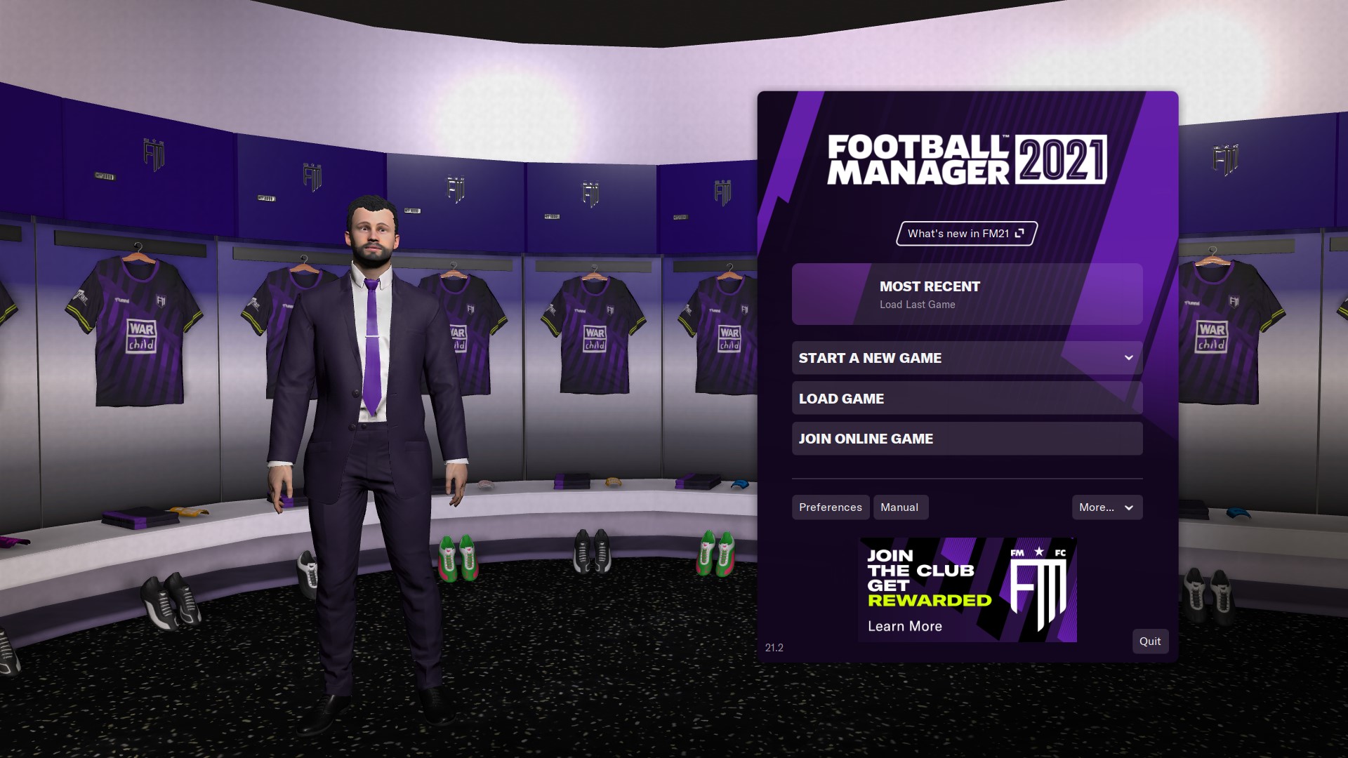 Football Manager 2021 מעוצב אחרת משאר משחקי הסדרה
